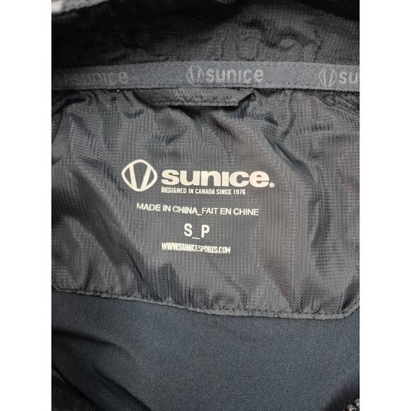 NWT Sunice Cameron Lightweight Wind Jacket Golf wear Black/Charcoal  Sz S - Picture 3 of 5